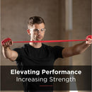 Thera-Band Latex Resistance Band Roll, Exercise and Rehab Strength, 6 Yard Red Medium