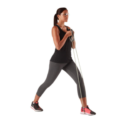 TheraBand Resistive Exercise Tubing with Color-Coded Resistance for Strength Training and Rehabilitation, 100 Feet