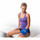 Relief pak Quarter Cold Pack with Blue Vinyl Exterior, Reusable Design and 30 Minutes of Cold Therapy