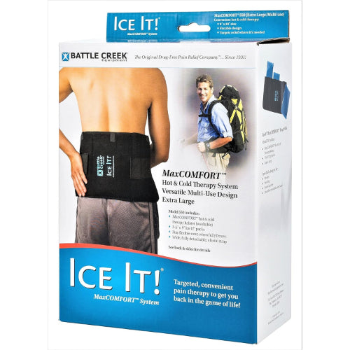 Battle Creek Equipment Ice-It! ColdComfort System, X-Large, 9 x 20 Inch