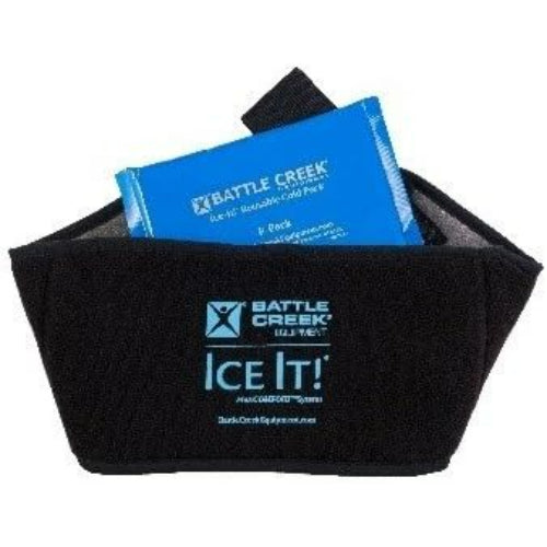 Battle Creek Equipment Ice It! ColdComfort System Neck, Jaw, Sinus 4.5 x 10 Inches