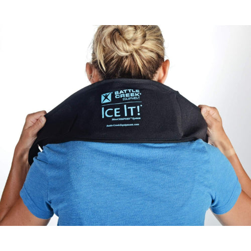 Battle Creek Equipment Ice It! ColdComfort System Neck, Jaw, Sinus 4.5 x 10 Inches