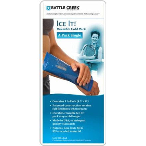 Ice It! A-Pack 4.5 In, 9 In Refill for 10078E Neck, Jaw, Sinus