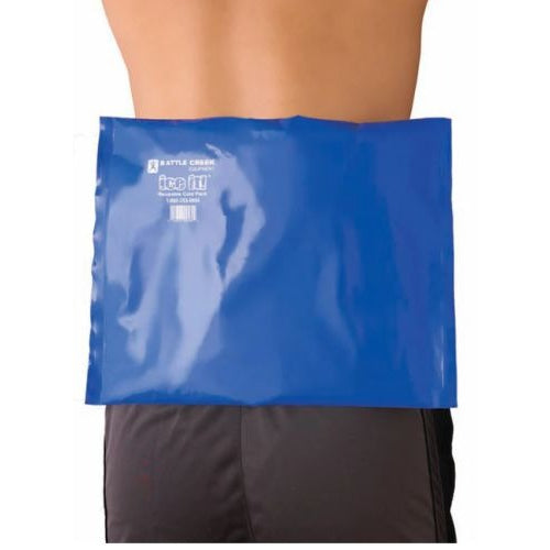 Battle Creek Ice It Cold Pack, flexible, reusable cold therapy, 11 x 14 inches for pain relief, Moovkart