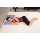 Alex Orthopedic Bow Tie Pillow, Blue for Neck Support with Removable Cover and Angular Design