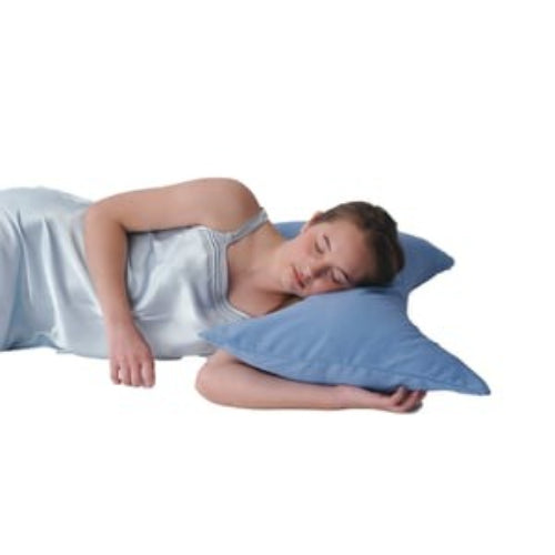 Alex Orthopedic Bow Tie Pillow Blue