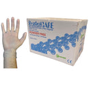 Synthetic Care Vinyl Exam Gloves Powder-Free Case of 10 Boxes, X-Large