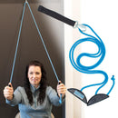 RangeMaster Blue Ranger Shoulder Pulley, Over-Door Rehab System for Arm Mobility & Recovery