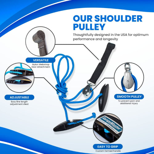 RangeMaster Blue Ranger Shoulder Pulley Over-door Style