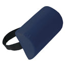 Alex Orthopedic Half Lumbar Roll with Strap for Lower Back Support in Navy. Moovkart