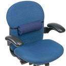 Alex Orthopedic Half Lumbar Roll for Targeted Lower Back Relief with Positioning Strap and Removable Washable Fabric Cover, Navy