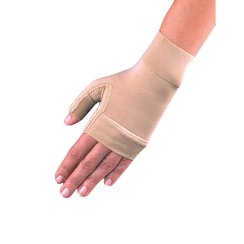 Jobst 20-30 mmHg Compression Gauntlet, Large provides firm support for edema relief, swelling reduction, and improved circulation. Moovkart