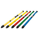 CanDo Slim WaTE Bar 5-Piece Set color-coded weighted exercise bars for therapy fitness