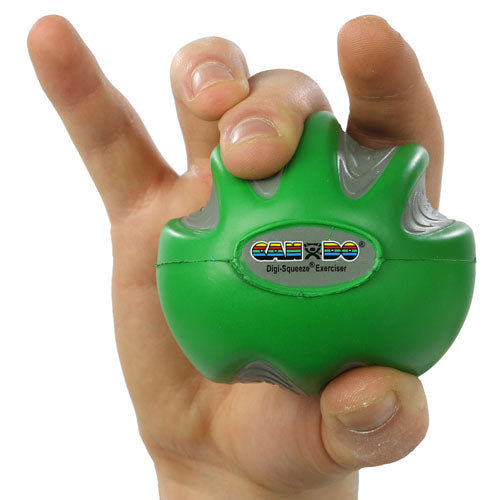 CanDo Digi-Squeeze Hand Exerciser Medium for arthritis and hand recovery therapy, Moovkart