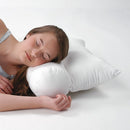 Alex Orthopedic Neck Roll Pillow with Orthopedic Neck Support for Comfortable Sleep, 21 x 17 Inches