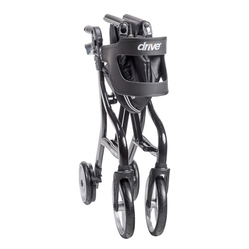 Drive Medical Nitro Sprint Rollator, Tall, Black