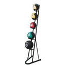 CanDo Vertical Medicine Ball Rack with Durable Steel Tubing gym storage rack steel design. Moovkart