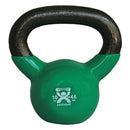 CanDo Vinyl Coated Kettlebell 10 lb Green – durable, ergonomic fitness and rehab kettlebell. Moovkart