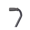 Foam Hand Grip for Quad and Offset Canes, Gray, Replacement Handle Fits Models 1604, 1606, 1626