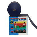 CanDo Non-Latex Therapy Band with 8 Resistance Levels for Rehab and Fitness, 50-Yard Roll