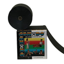 CanDo Non-Latex Therapy Band with 8 Resistance Levels for Rehab and Fitness, 50-Yard Roll