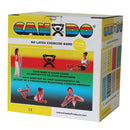 CanDo Non Latex Exercise Band Progressive Resistance 25 yard roll for rehab workouts. Moovkart