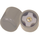 Drive Medical Heavy Duty 5 Inches Wheel Kit for 1056 Walker, Silver Vein with Black Wheels