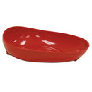 SP Ableware Scooper Dish Redware with Non-Skid Base for safer, independent dining aid. Moovkart
