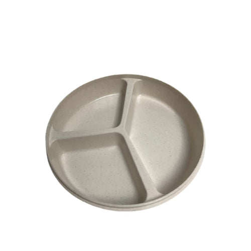 Maddak Scoop Dish Partitioned with Lid, Sandstone