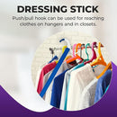 Dress E-Z Dressing Aid 24 Inch with Shoehorn Hook for Sock Assist and Dressing Support