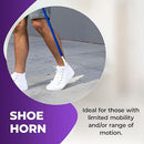Dress E-Z Dressing Aid 24 Inch with Shoehorn Hook for Sock Assist and Dressing Support