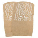 Medline Non Skid Slipper Socks with Terry Cloth Grip, X-Large Beige Pair for slip-resistant safety. Moovkart