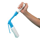 Maddak Self-Wipe Toilet Aid features an angled grip and a one-touch release button. Moovkart