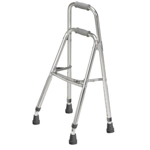 Drive Medical One Arm Side Hemi Walker, Lightweight Foldable Frame with Adjustable Height, 300 lbs Capacity