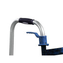 Drive Medical Trigger Release Folding Walker with 5 Inches Wheels, Adult