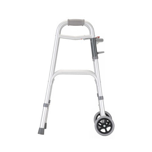 Marble Medical Easy-Release 2 Button Walker Youth with 3 Inch Wheels
