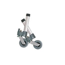 Drive Medical Combination Swivel and Fixed Wheels with Lock and Rear Glides, designed for enhanced walker stability and mobility.