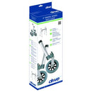 Drive Medical Swivel or Fixed Wheels with Lock and Rear Glides for Walkers, 5 Inches, Pair
