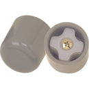 Drive Medical Swivel or Fixed Wheels with Lock and Rear Glides for Walkers, 5 Inches, Pair
