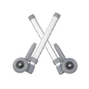 Drive Medical Glide Brakes, 3 Inch Wheels Pair for Walkers with 1-Inch Tubing, 300 lbs Weight Capacity