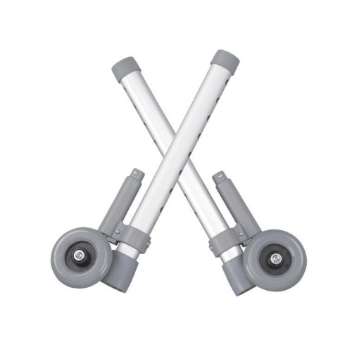 Drive Medical Glide Brake with 3 Inch Braking Wheels, Pair