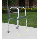 Easy To Use Products Walker Coasters for 1 Inch Walker Tubes, Tennis Ball Yellow, Pair