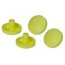 Drive Medical Tennis Ball Glides with Plastic Caps and 2 Replacement Pads, 2 Pack