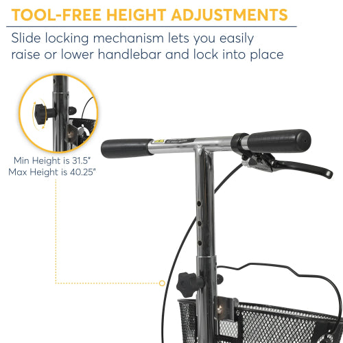 Drive Medical Steerable Knee Walker
