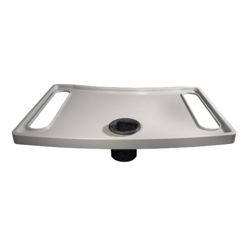 Drive Medical Walker Tray with Cup Holder, Gray, Universal