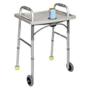 Drive Medical Walker Tray with Cup Holder durable tray for carrying items, Moovkart