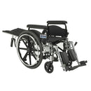 Drive Medical Viper GT Reclining Wheelchair with Removable Full Arms, 18 Inches