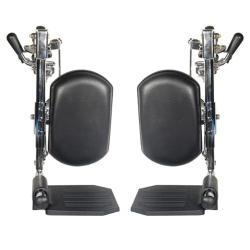 Drive Medical Viper Plus GT Elevating Legrests for wheelchairs, durable and adjustable, Moovkart