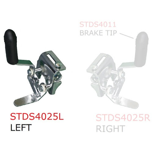 Drive Medical Left Brake for Viper Plus Wheelchair, Durable, Reliable Braking Replacement Part. Moovkart