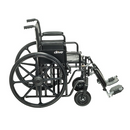 Drive Medical Economy Wheelchair with swing-away footrests and durable mobility comfort. Moovkart